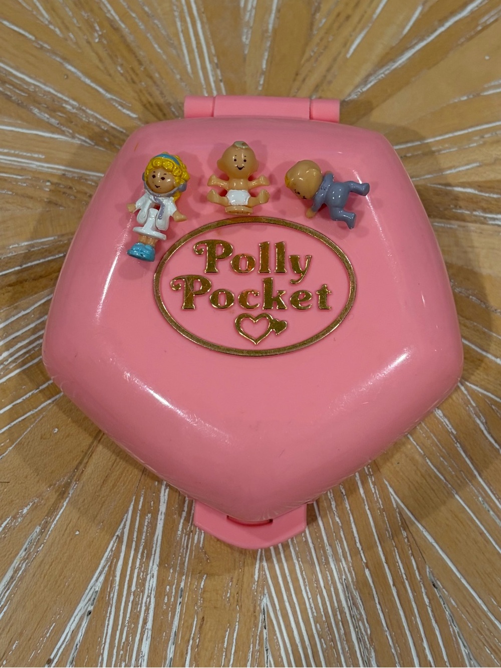 1992 COMPLETE Dr. Polly in the Nursery Bluebird Polly Pocket